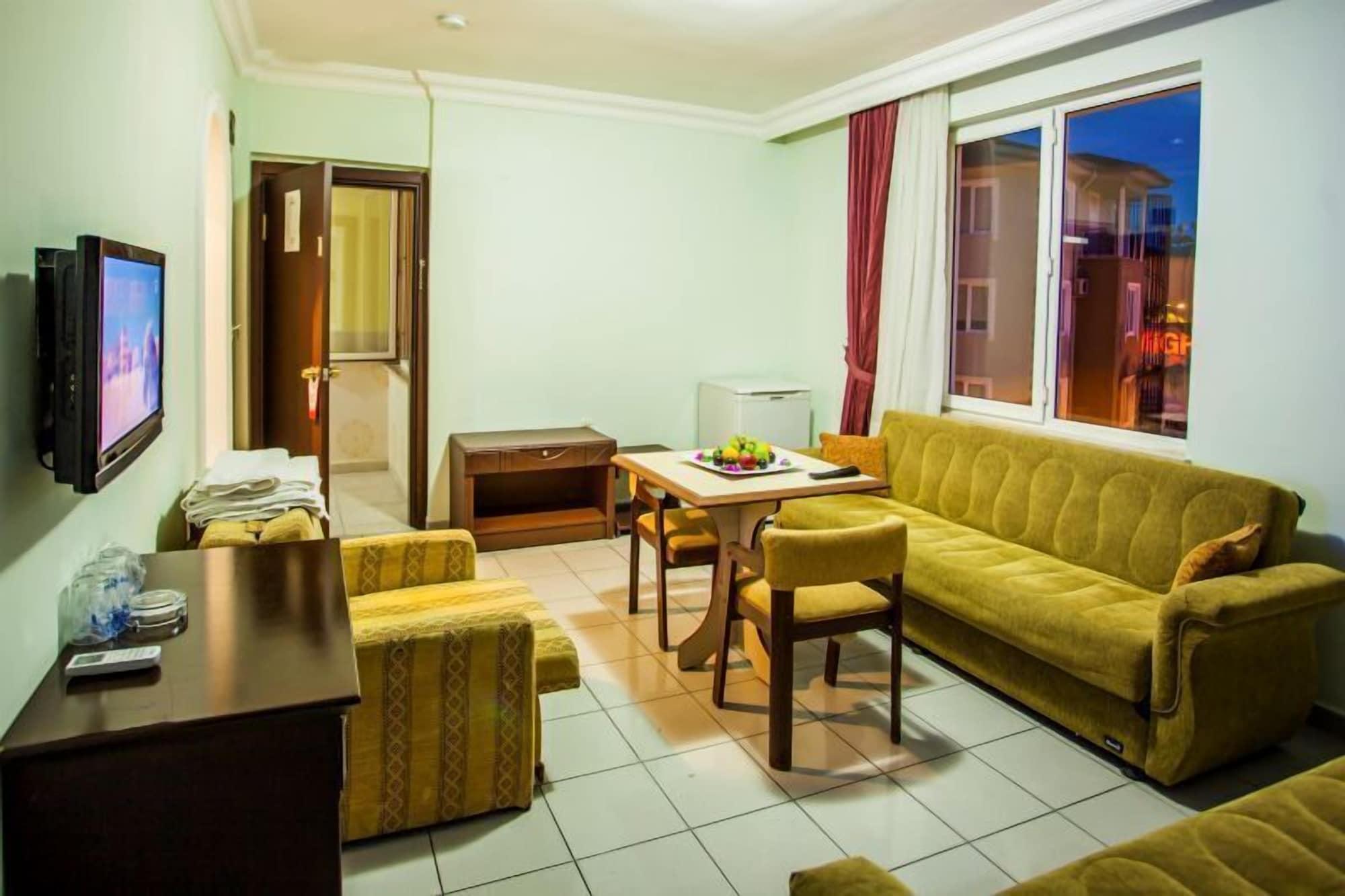 Kleopatra Aydin Hotel อลันยา ภายนอก รูปภาพ