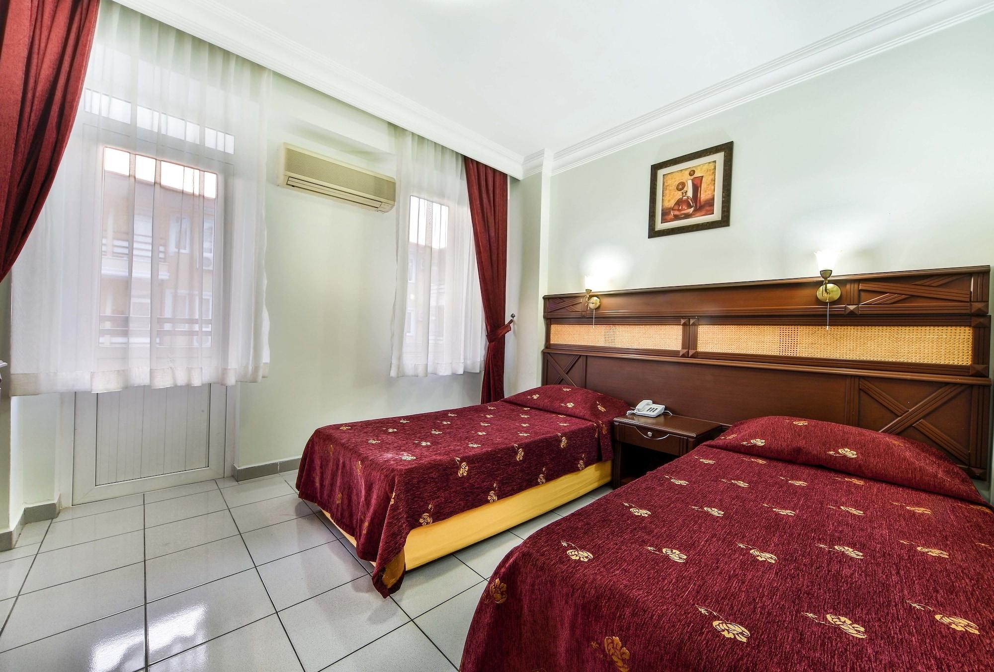 Kleopatra Aydin Hotel อลันยา ภายนอก รูปภาพ