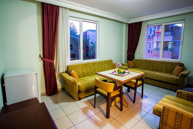 Kleopatra Aydin Hotel อลันยา ภายนอก รูปภาพ