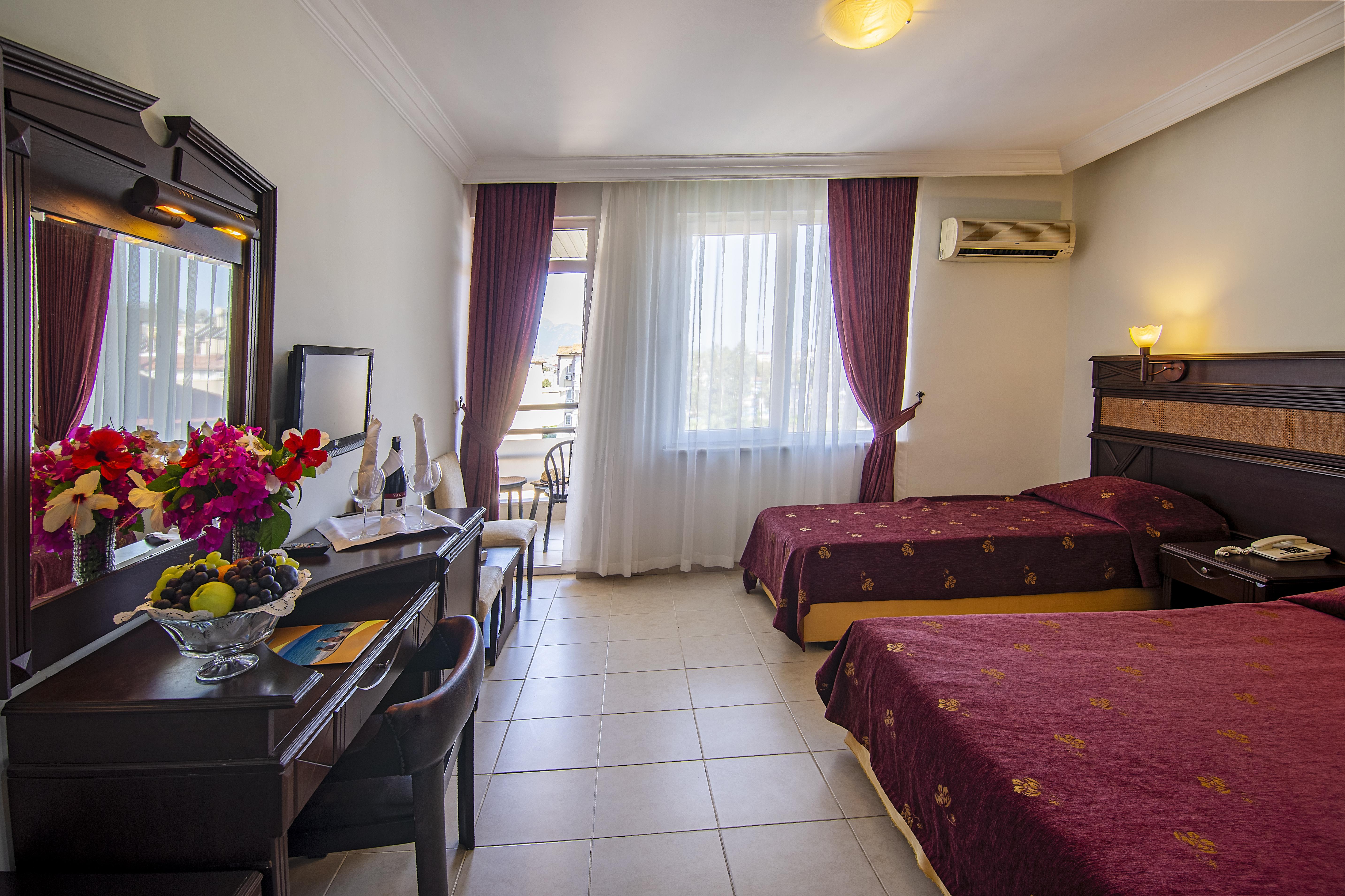 Kleopatra Aydin Hotel อลันยา ภายนอก รูปภาพ