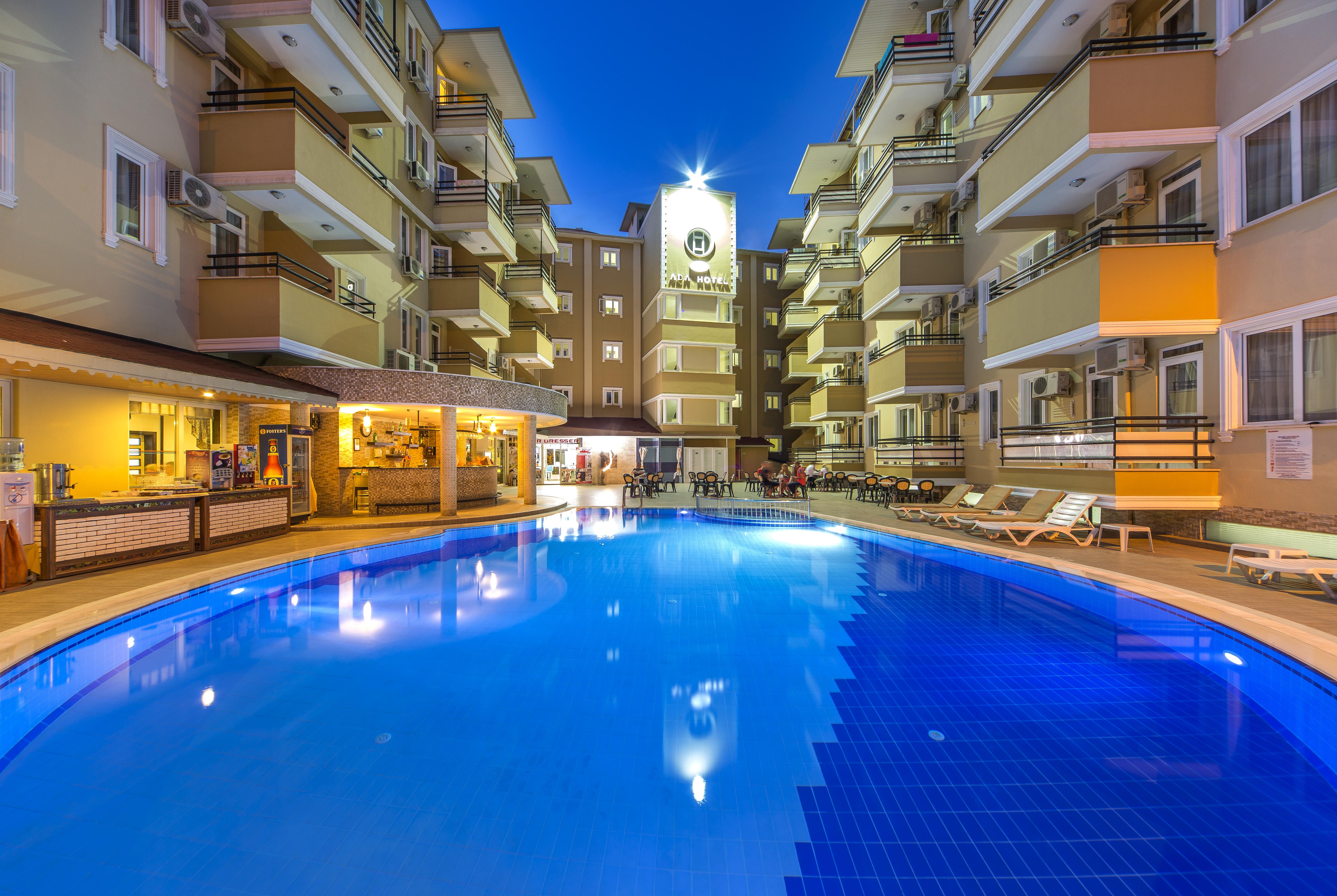 Kleopatra Aydin Hotel อลันยา ภายนอก รูปภาพ