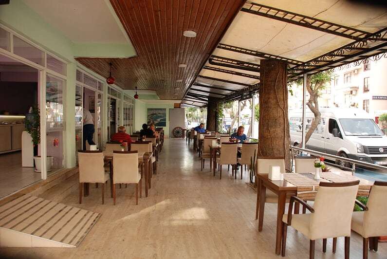 Kleopatra Aydin Hotel อลันยา ภายนอก รูปภาพ